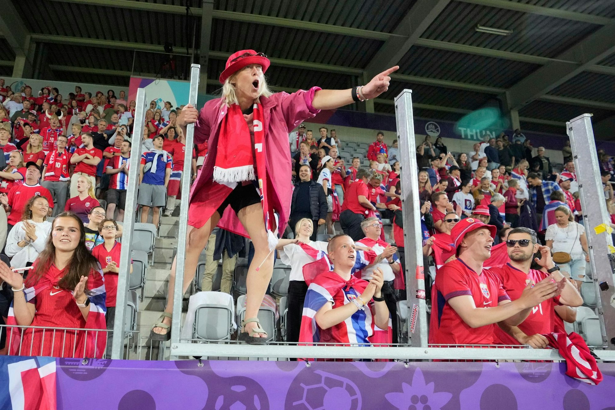 Volle Stadien bei der EM in der Schweiz