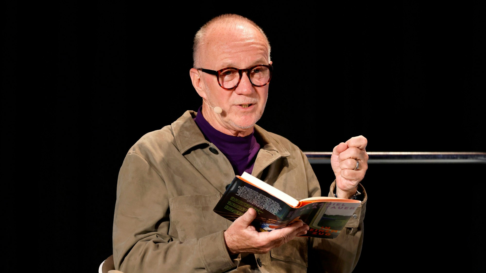 Schriftsteller Daniel Glattauer auf der Lit.Cologne 2025.