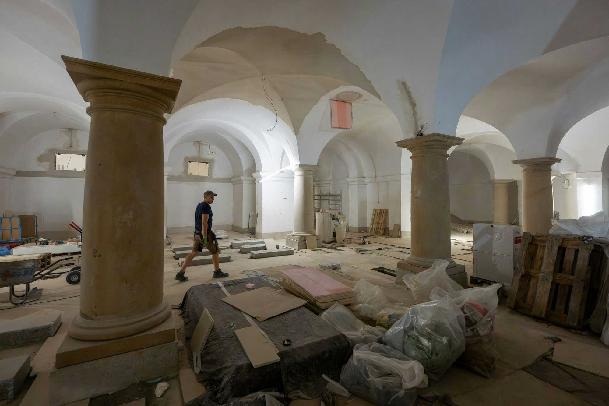 Die Hohenzollerngruft soll nach jahrelanger Sanierung Anfang 2026 wieder öffnen.