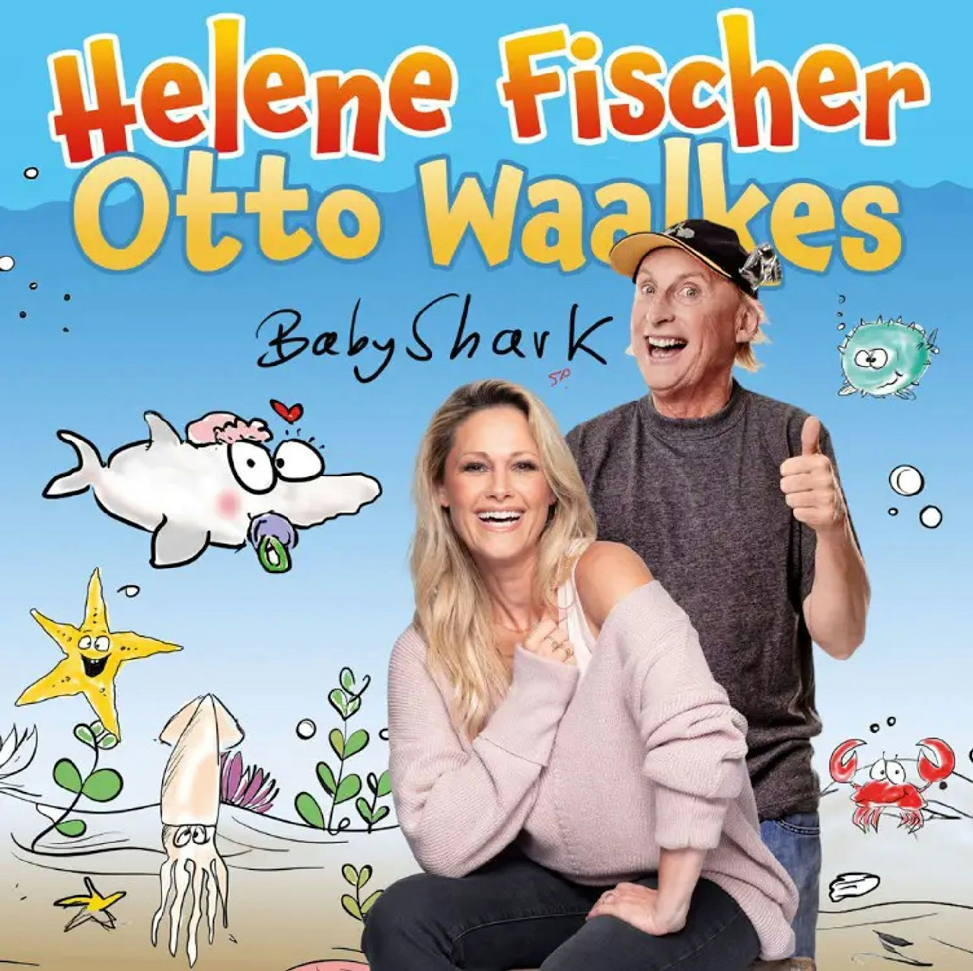 Für „Baby Shark“ machte Helene Fischer gemeinsame Sache mit Otto Waalkes. (Bild: Universal Music)