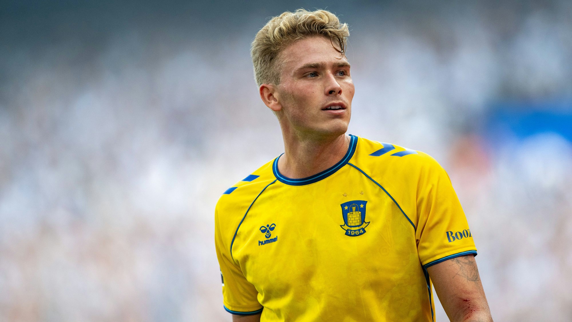 FC Copenhagen v Broendby IF, 3F Superliga football, Copenhagen, Denmark Copenhagen, Denmark. 01st, September 2024. Sebastian Sebulonsen 2 of Broendby IF seen during the 3F Superliga match between FC Copenhagen and Broendby IF at Parken in Copenhagen. Copenhagen Denmark PUBLICATIONxNOTxINxDENxNORxFINxBEL Copyright: xGonzalesxPhoto/TobiasxJorgensenx