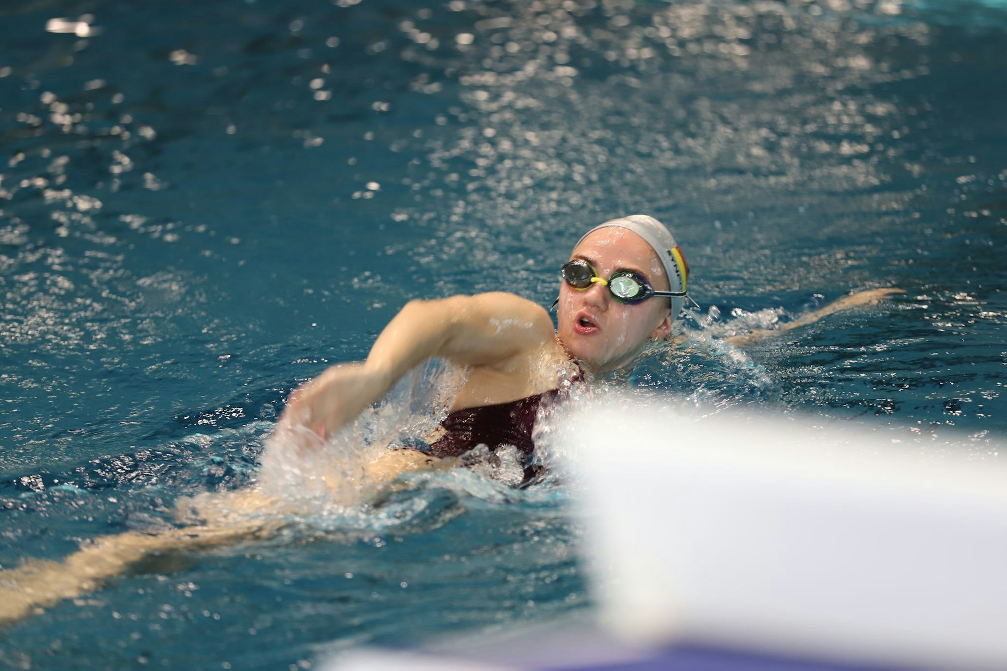 Klara Bleyer beim Training in Bochum.