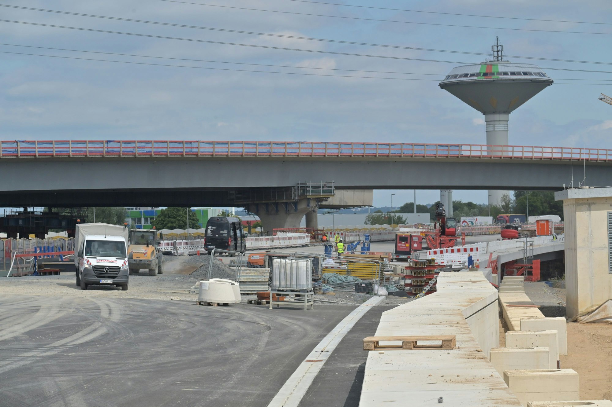 Autobahnbaustelle A1 Bild: Ralf Krieger