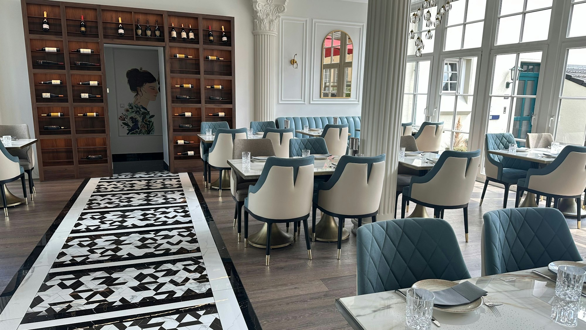 Das Restaurant Da Vet in der Niederpleiser Mühle in Sankt Augustin.