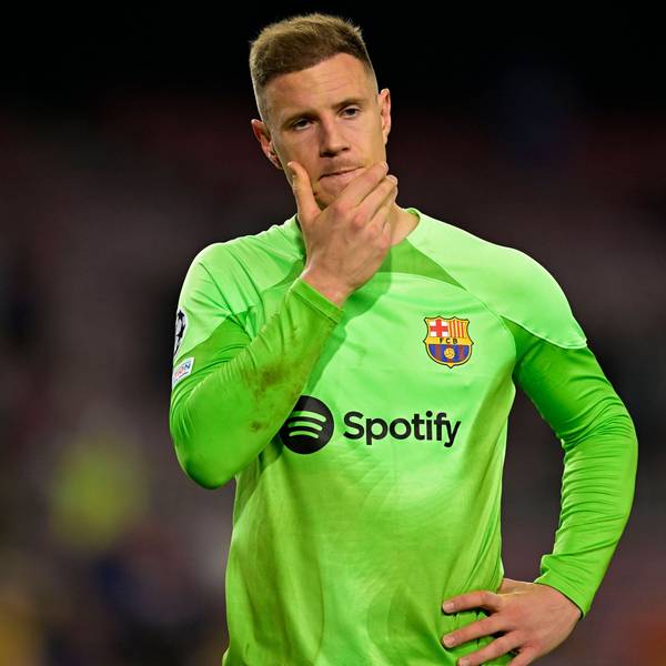Marc-Andre ter Stegen im Trikot vom FC Barcelona.