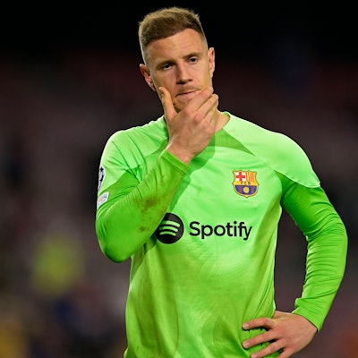 Marc-Andre ter Stegen im Trikot vom FC Barcelona.