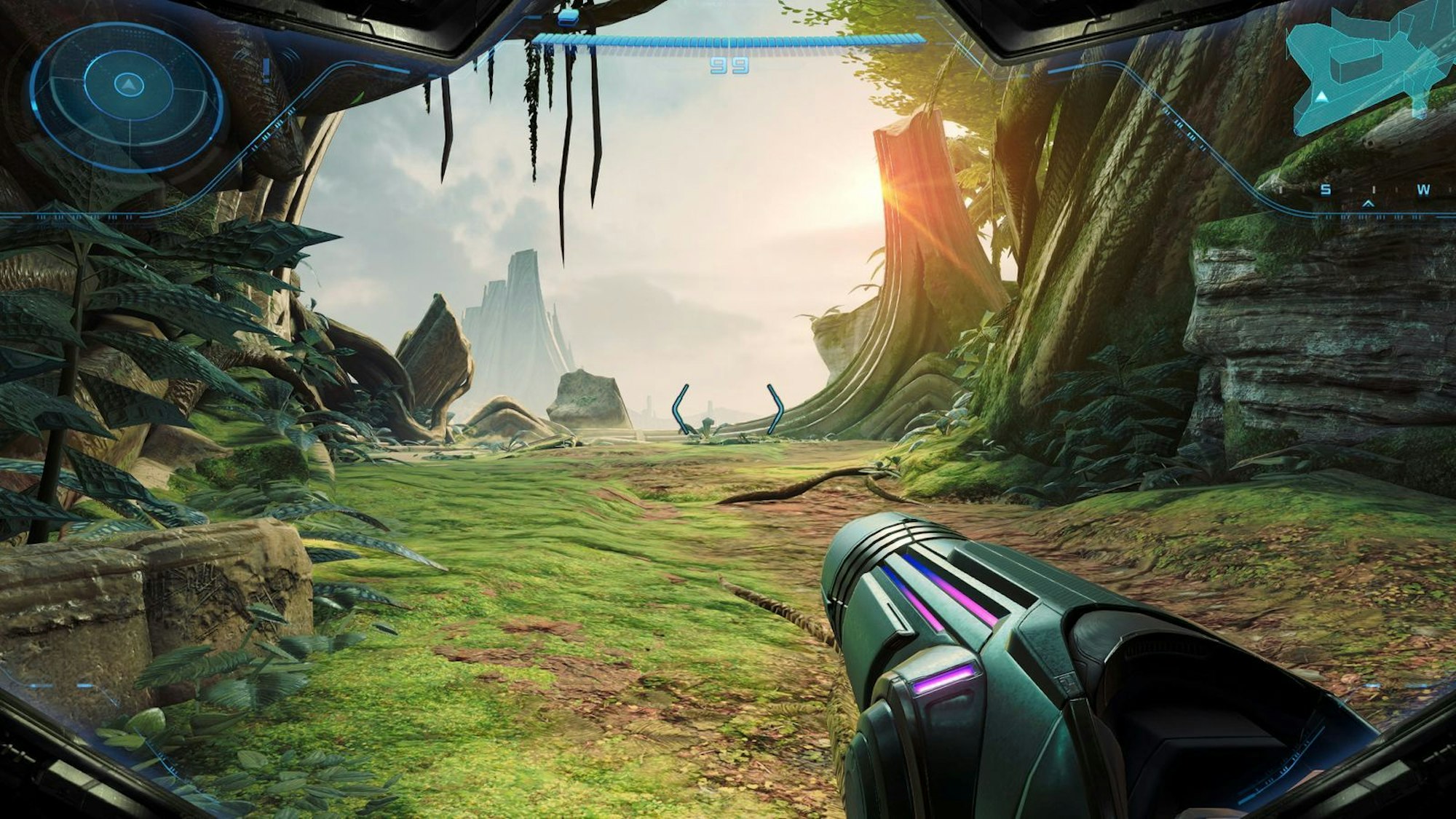Ein Exklusivtitel mit der Strahlkraft eines großen Franchise stellt „Metroid Prime 4: Beyond“ dar. Weltraum-Kopfgeldjägerin Samus Aran findet sich im Dschungel des fremden Planeten Viewros wieder. Ihr Ziel: einen Weg zurück nach Hause finden. Dazu muss sie in dem First-Person-Shooter kämpfen, die Umgebung scannen und Psy-Fähigkeiten einsetzen. „Metroid Prime 4: Beyond“ soll noch in diesem Jahr erscheinen. (Bild: Nintendo)