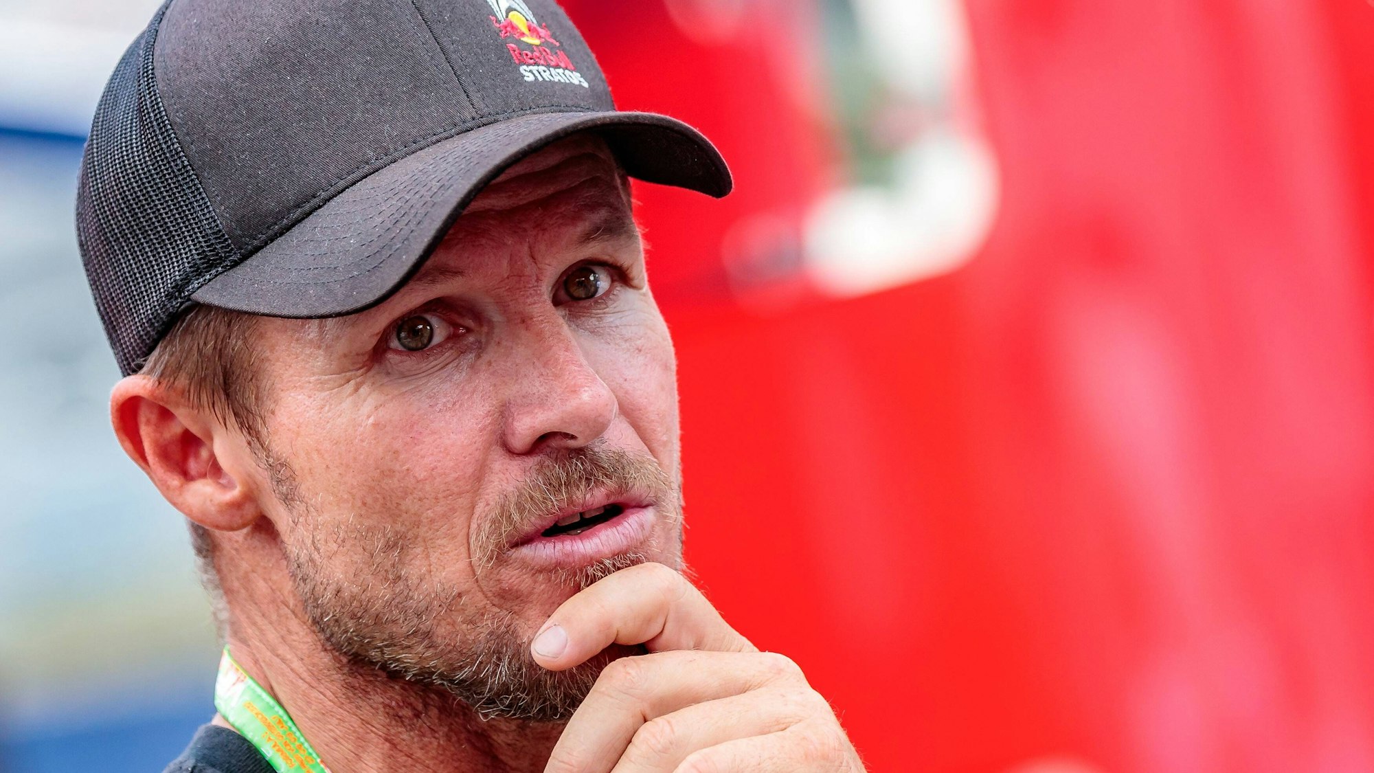 Extremsportler Felix Baumgartner beim Großen Preis von Österreich auf dem Red-Bull-Ring. (Archivbild)