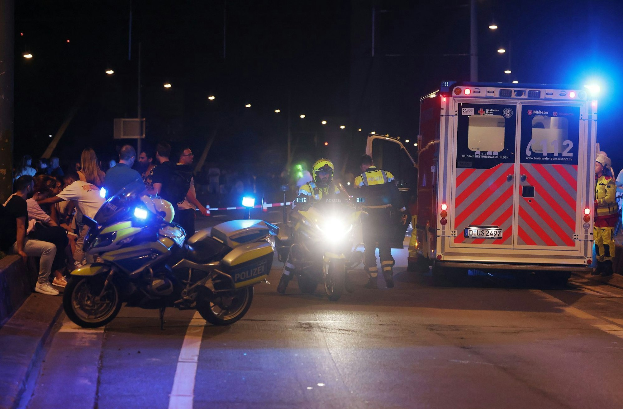 Rettungskräfte waren im Einsatz.