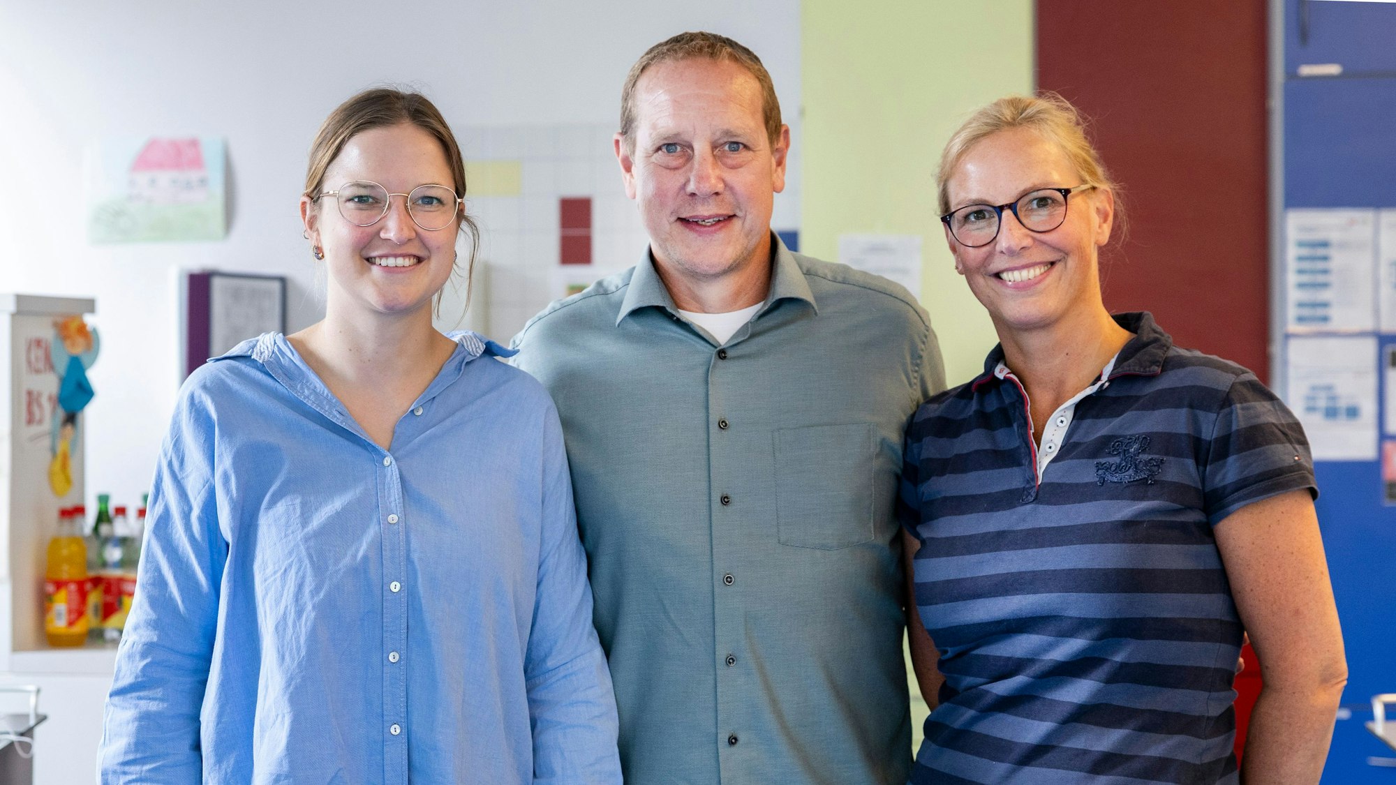 Wünschen sich eine Fortführung des Bewegungsprojekts: Psychologin Luisa Klein, Oliver Peer von den Nephrokids und Dialyseärztin Christina Taylan.