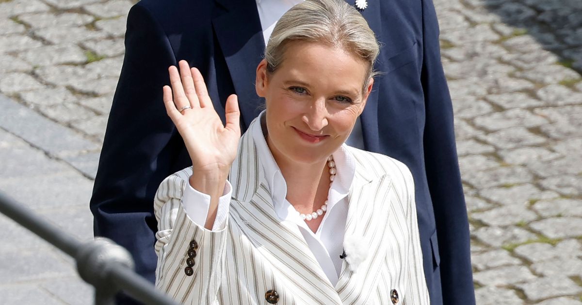 Alice Weidel schleicht sich in Vicky Leandros' Abschiedskonzert