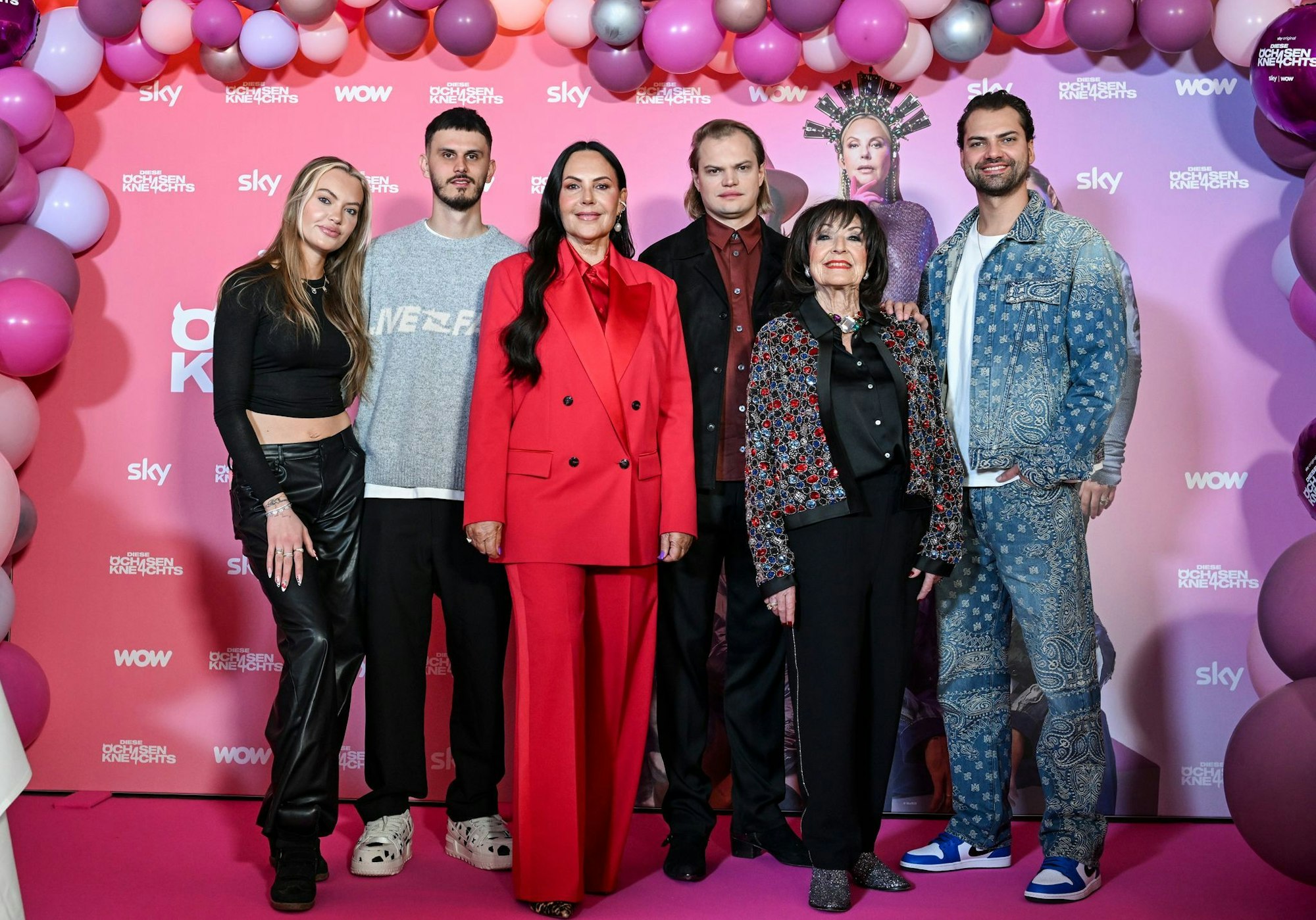 Nach einer Pause ist Jimi Blue Ochsenknecht in der vierten Staffel von «Diese Ochsenknechts» wieder dabei. Im März zeigte sich die Familie zusammen bei einem Fototermin in Berlin. (Archivbild)