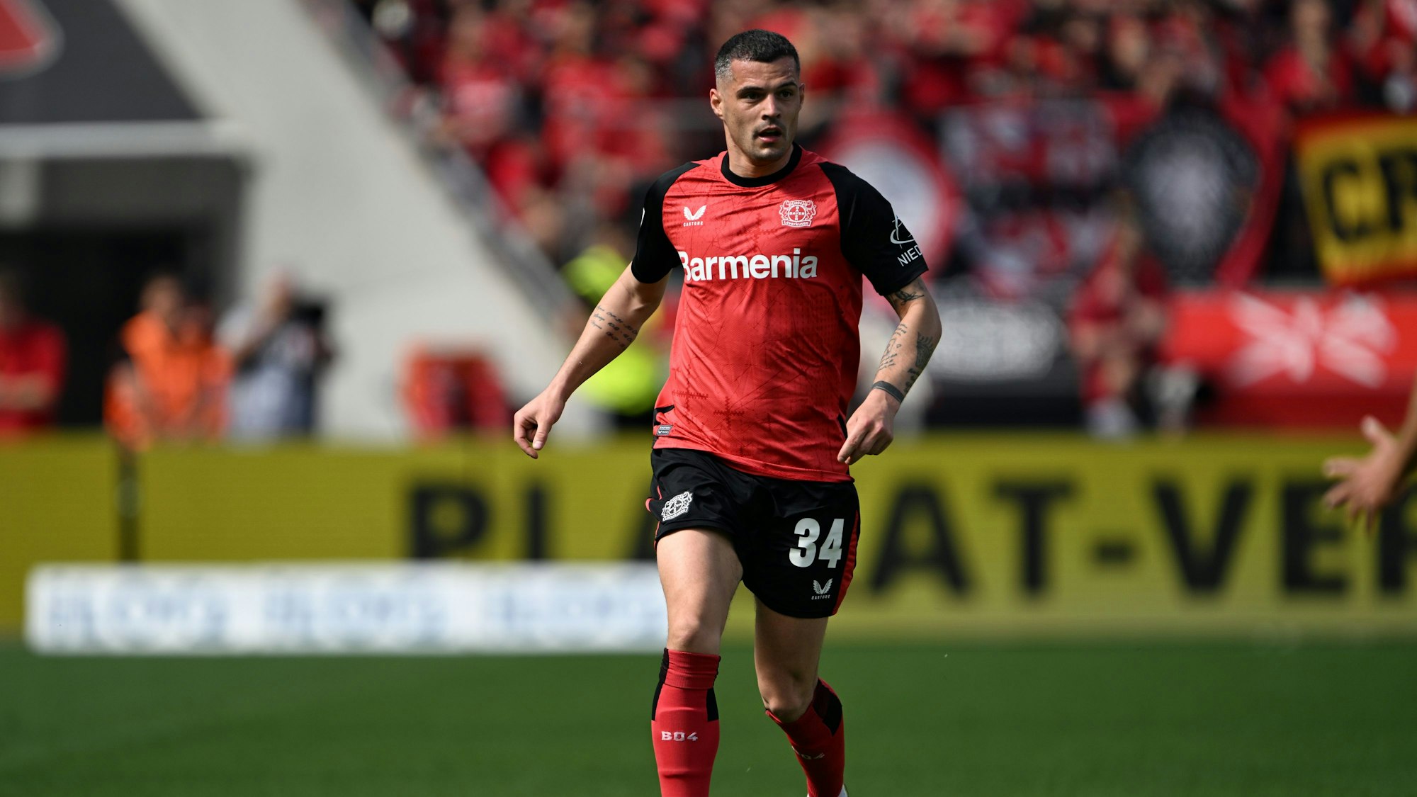 Granit Xhaka könnte Bayer Leverkusen verlassen.