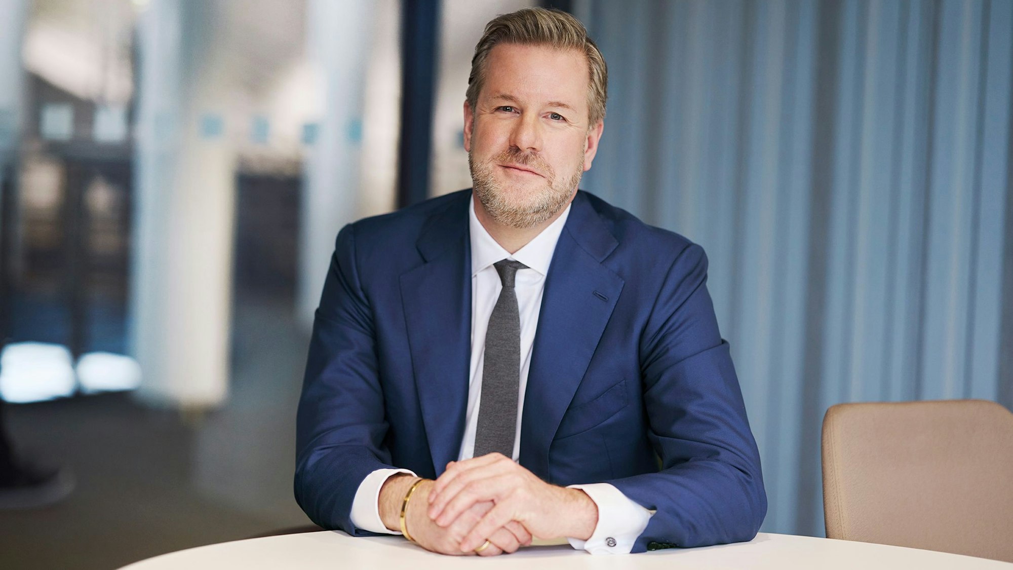 Oliver Schoeller, Vorstandsvorsitzender des Versicherungsunternehmens Barmenia-Gothaer aus Köln