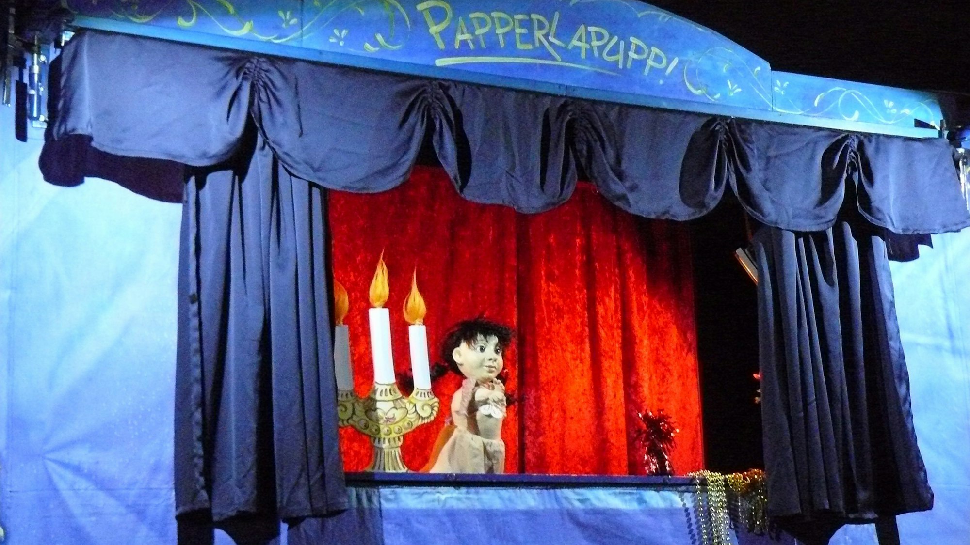 Puppentheater Papperlapupp bei der Inszenierung von ‚Die Schneekönigin‘. (Archivbild)