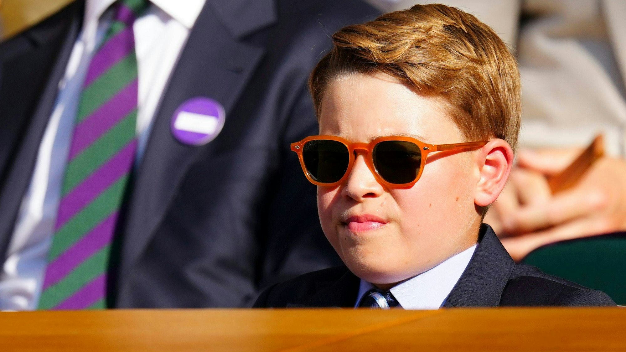 Prinz George am Rande des Finales der Wimbledon Championships.