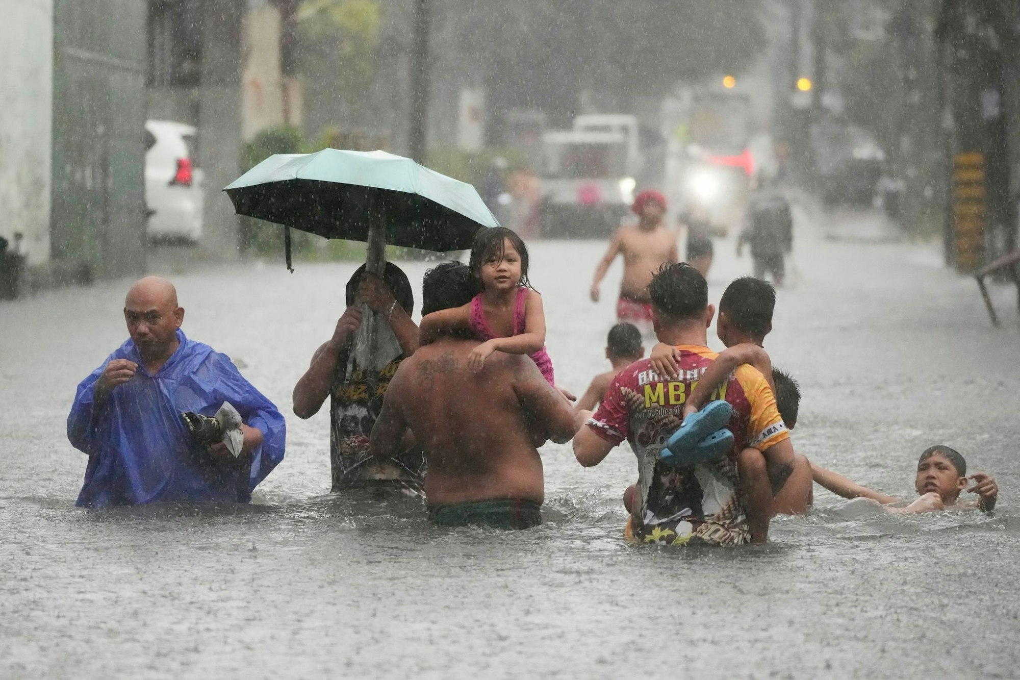 Mehr als eine Million Menschen sind von den Überschwemmungen auf den Philippinen betroffen.