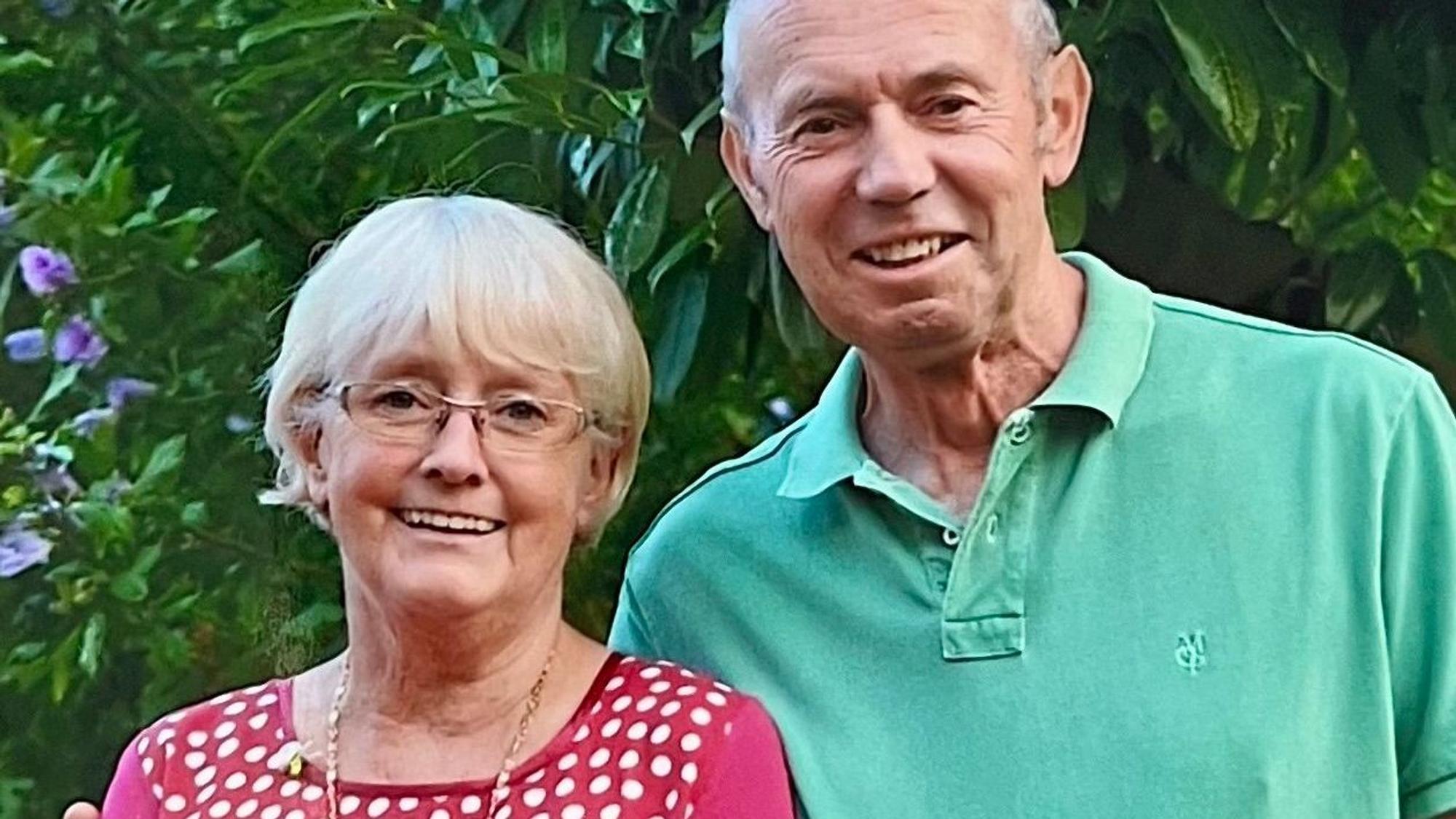 Zu sehen sind Ingrid und Horst Goletz.