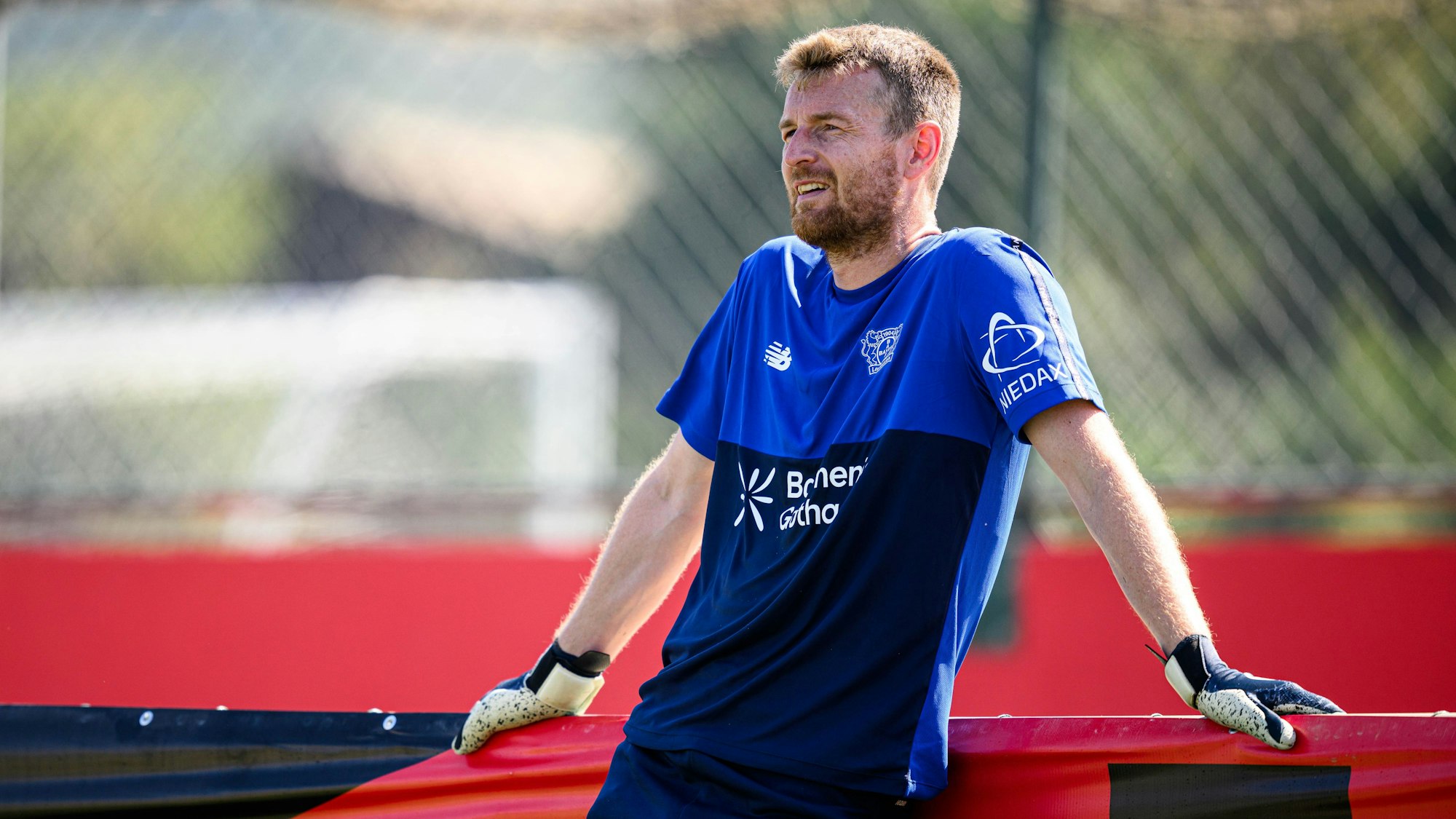 Lukas Hradecky von Bayer 04 Leverkusen im Trainingslager in Rio de Janeiro.