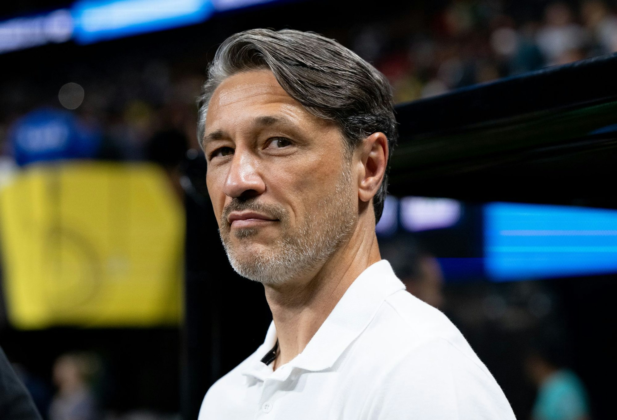 Trainer Niko Kovac blickt vor dem Trainingsauftakt zuversichtlich auf die neue Saison