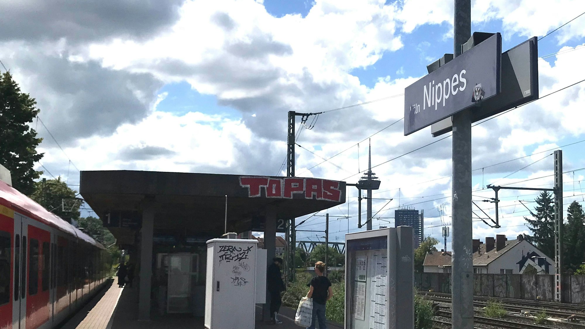 Der S-Bahnhof Nippes in Köln.