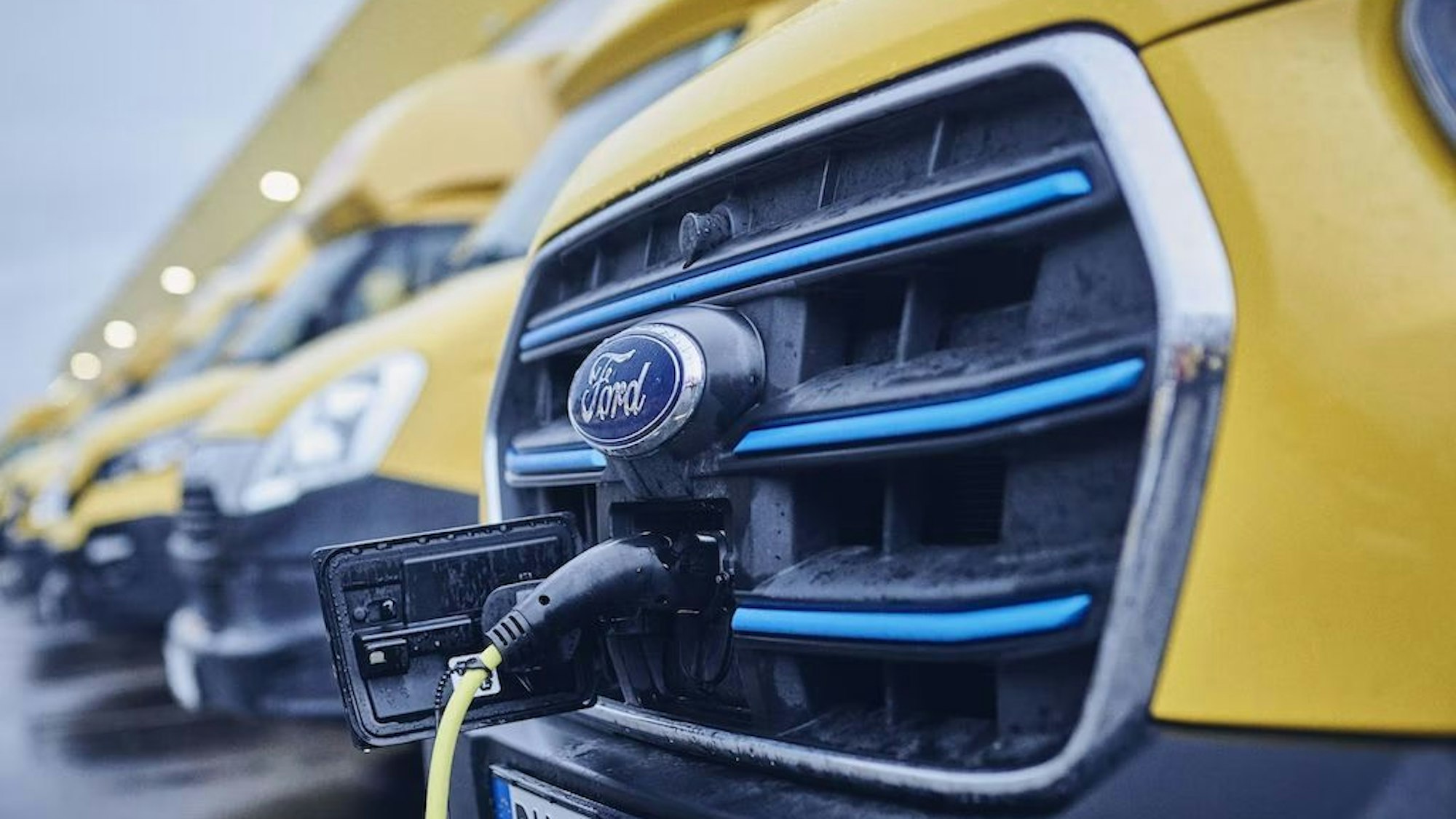 E-Transit von Ford für die Post