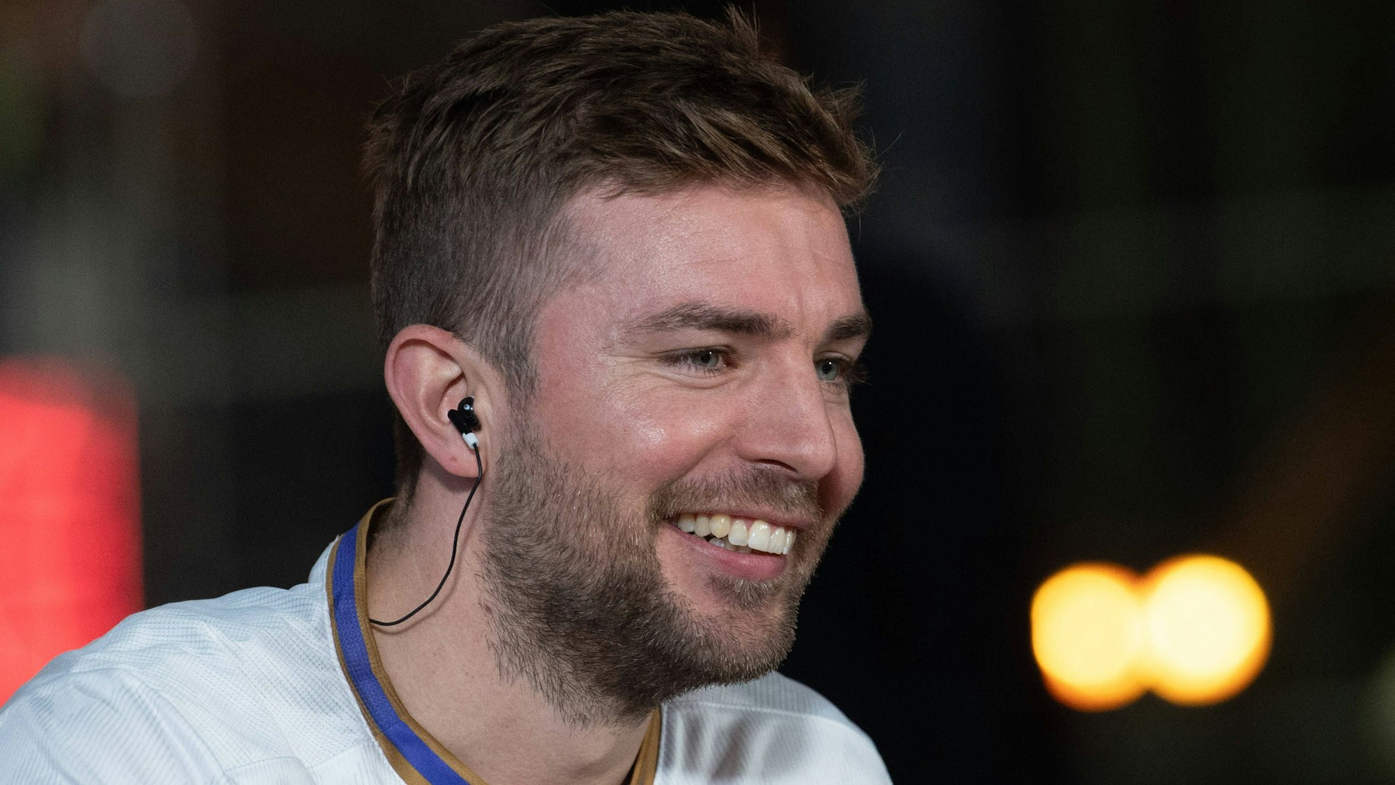 Christoph Kramer lacht.