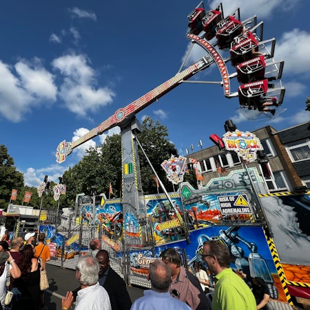 Teile der Opladener Innenstadt werden für ein Wochenende zum Freizeitpark.