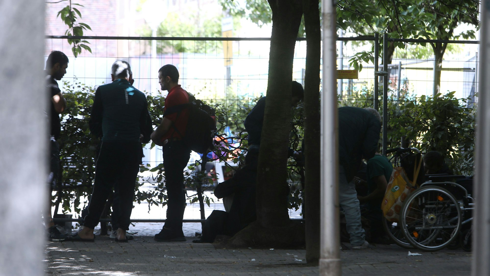 Drogenabhängige prägen das Stadtbild am Neumarkt.
