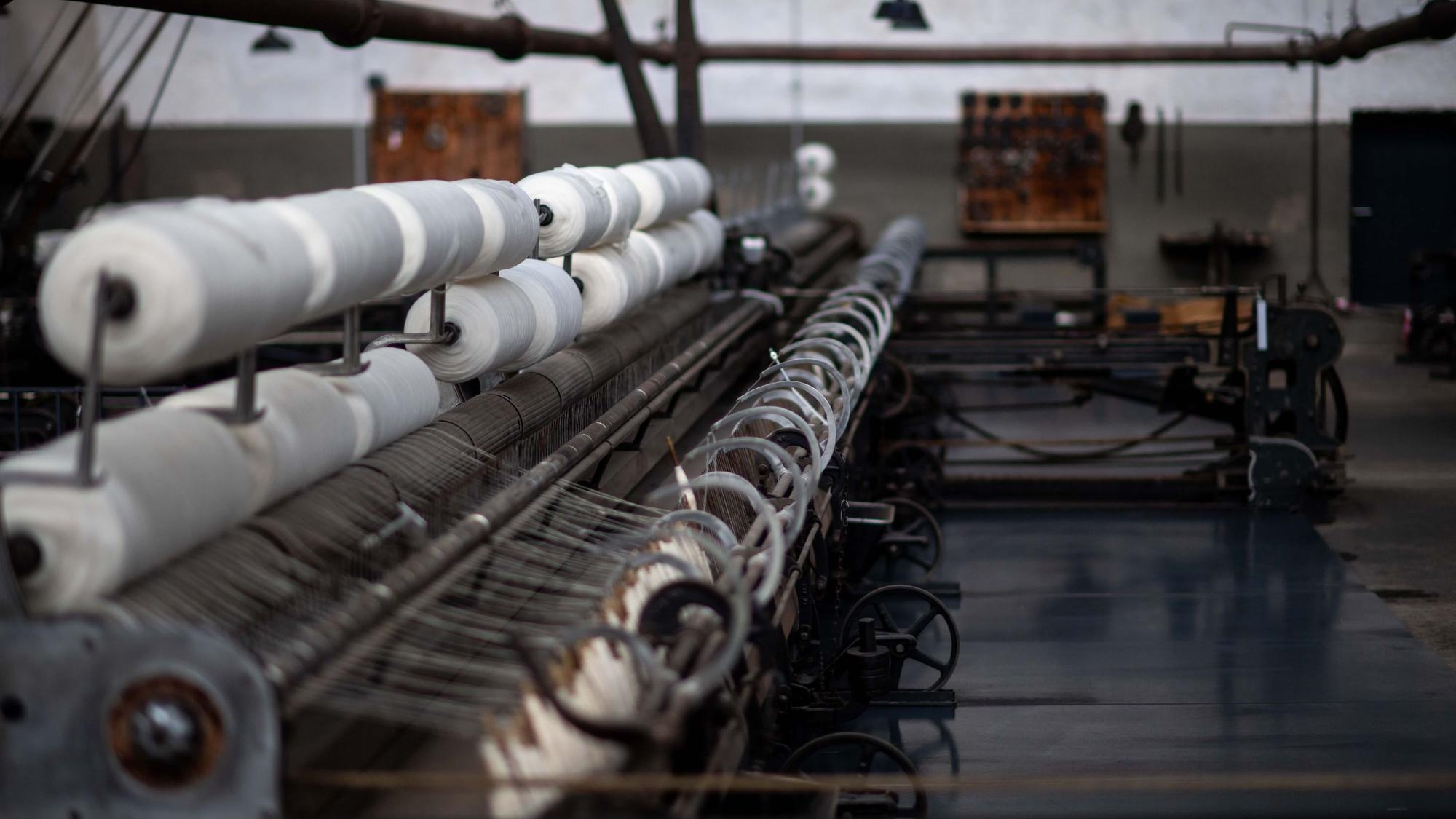 Im LRV-Industriemuseum in Euskirchen-Kuchenheim ist eine Produktionsstätte der Tuchindustrie zu sehen.