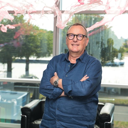 23.07.2025, Köln : Der Weg zur Million. Karl-Heinz Land im Büro seiner Firma Neuland.ai. Foto:Dirk Borm