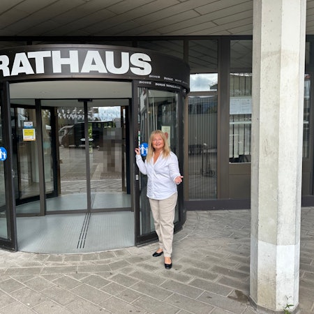 Heike Borowski tritt zur Wahl an als Bürgermeisterin an.