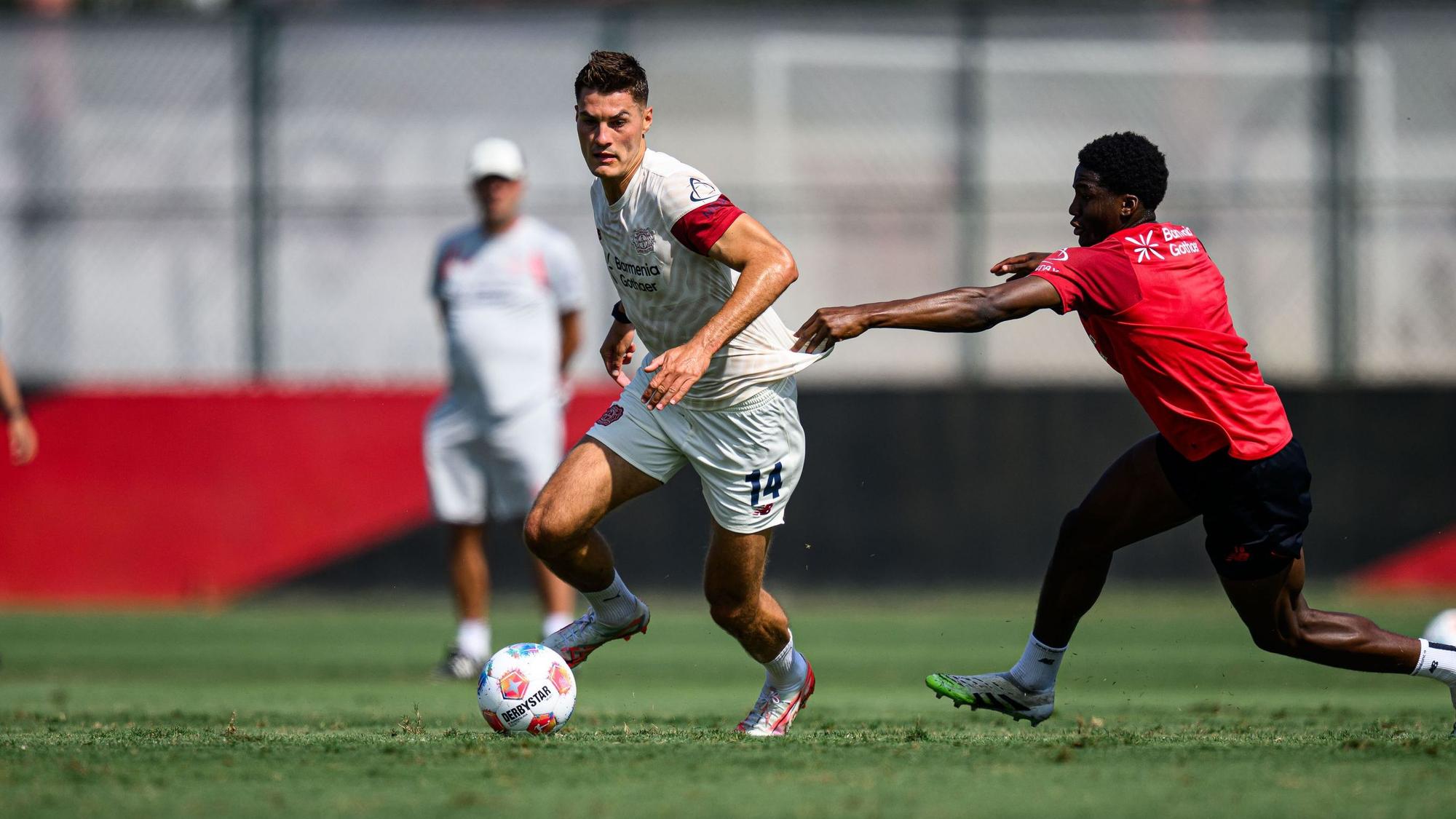 Patrik Schick von Bayer 04 Leverkusens im Trainingslager in Rio de Janeiro.