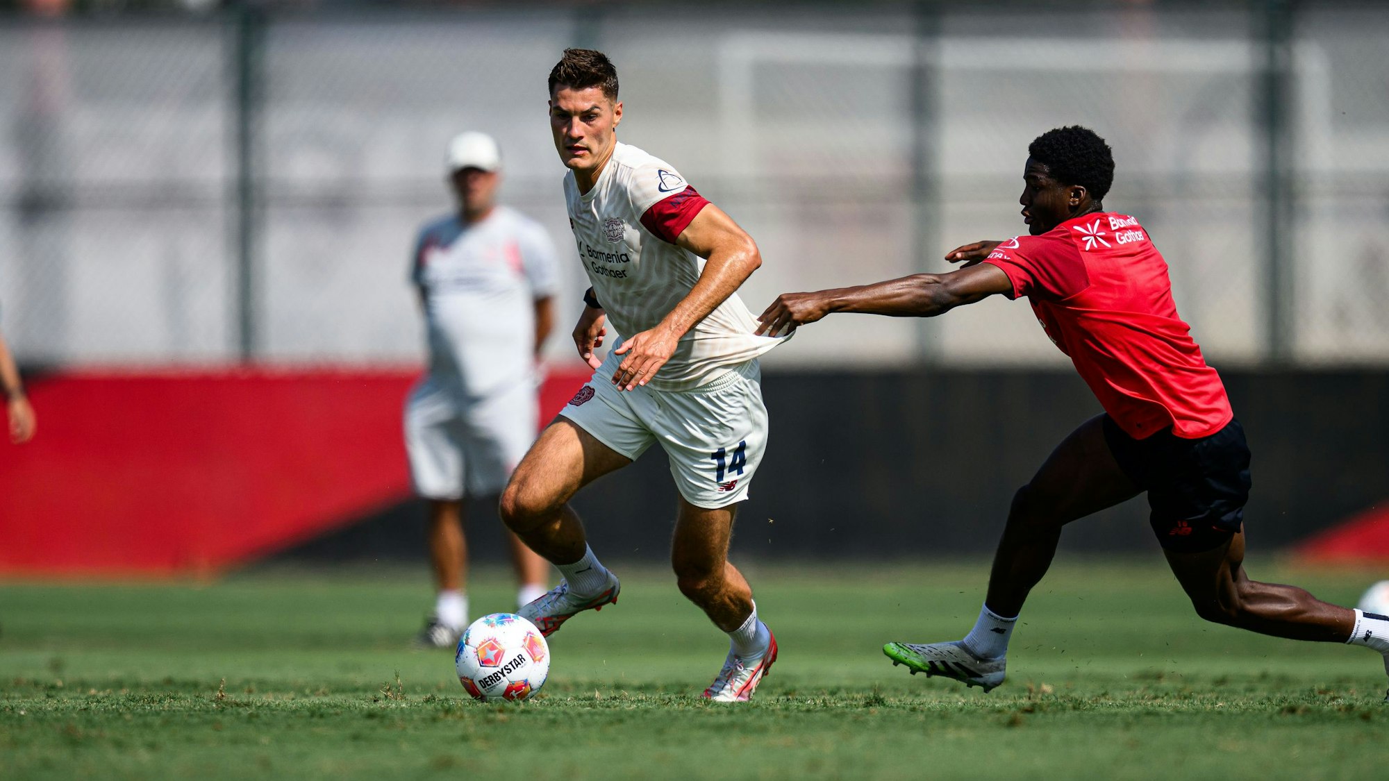 Patrik Schick von Bayer 04 Leverkusens im Trainingslager in Rio de Janeiro.