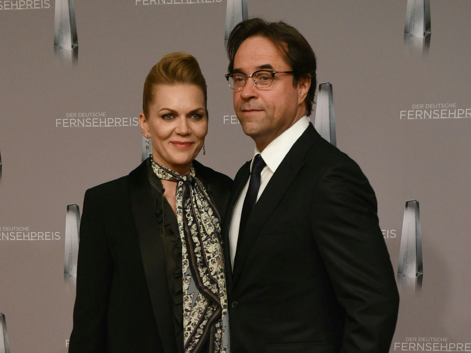 Das Schauspieler-Ehepaar Jan Josef Liefers und Anna Loos auf einem Archivfoto.