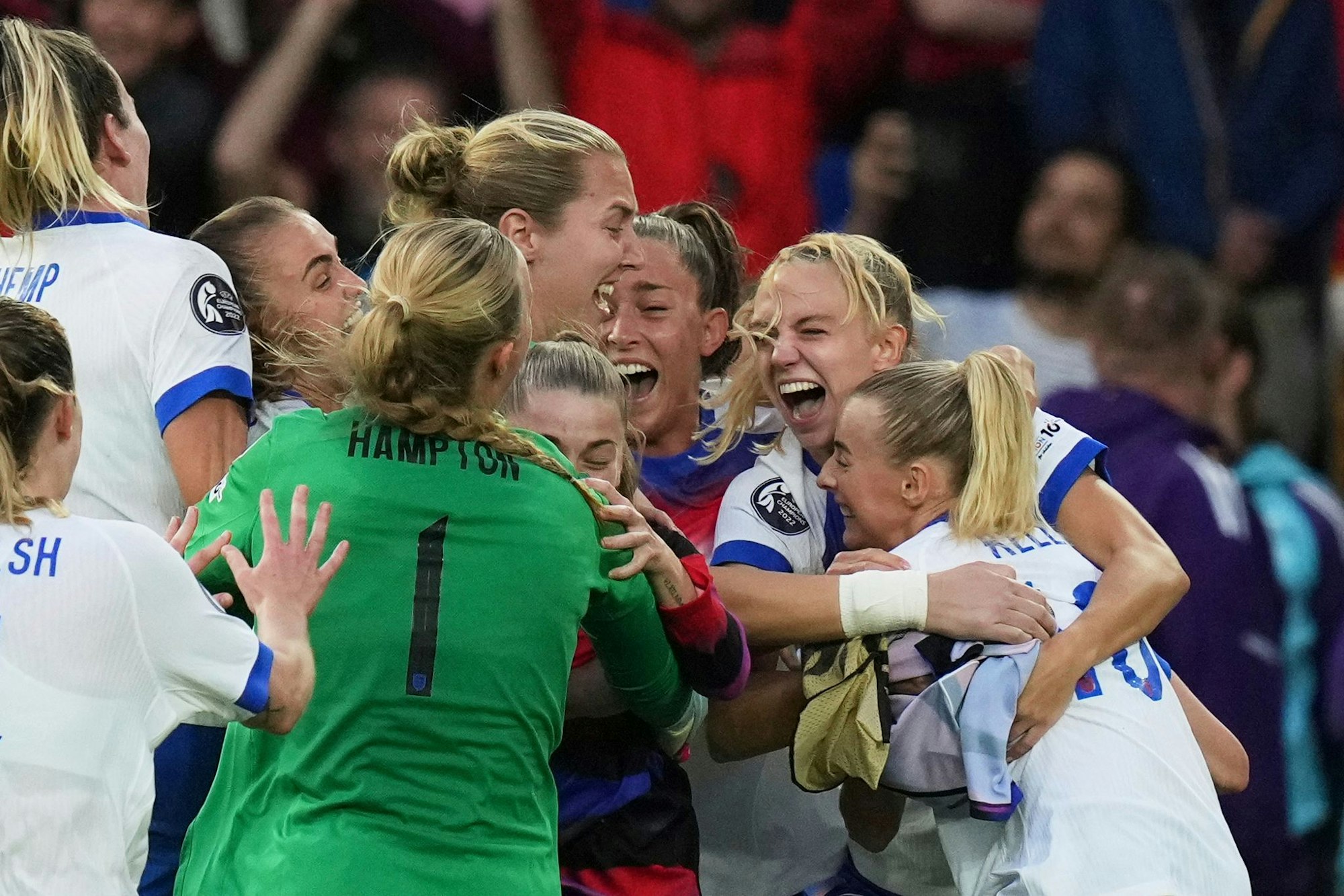 England feiert den EM-Titel.