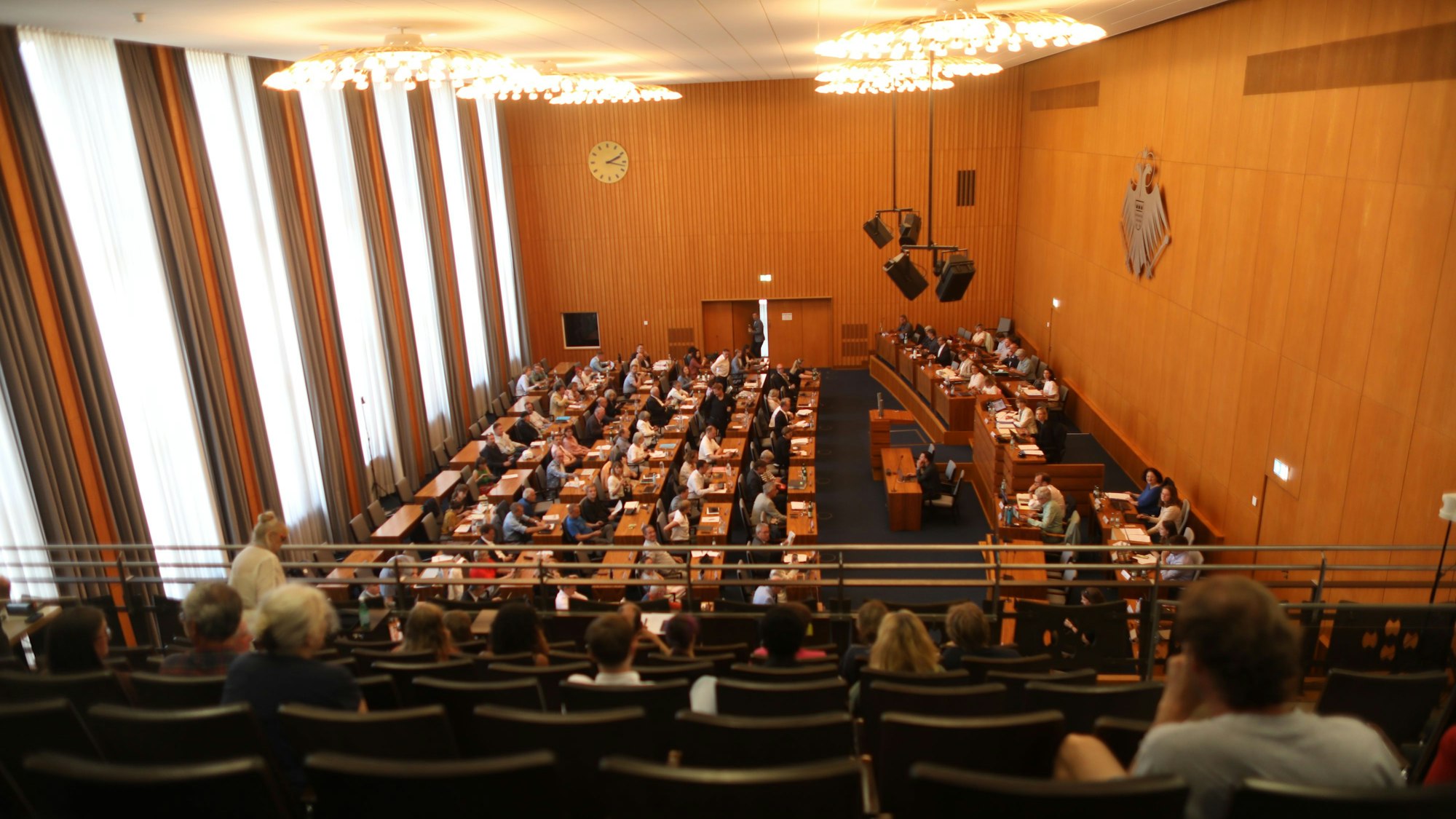 Blick in den Kölner Ratssaal.