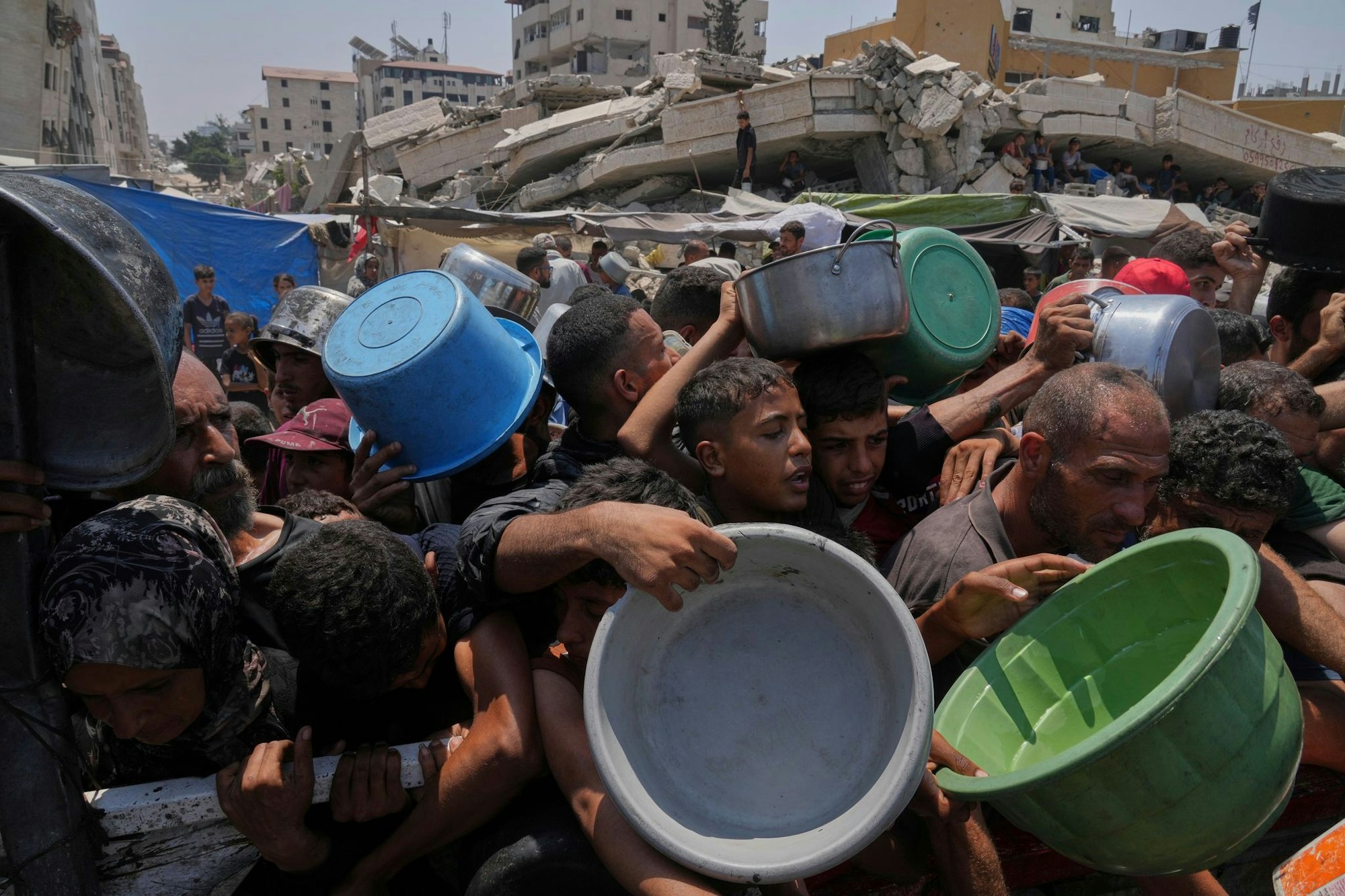 Hilfsorganisationen warnen vor einer Hungerkrise in Gaza.