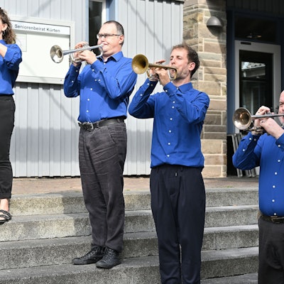 Die Fanfare aus der Oper „Donnerstag aus Licht“ eröffnete traditionsgemäß die Stockhausen-Tage in Kürten.