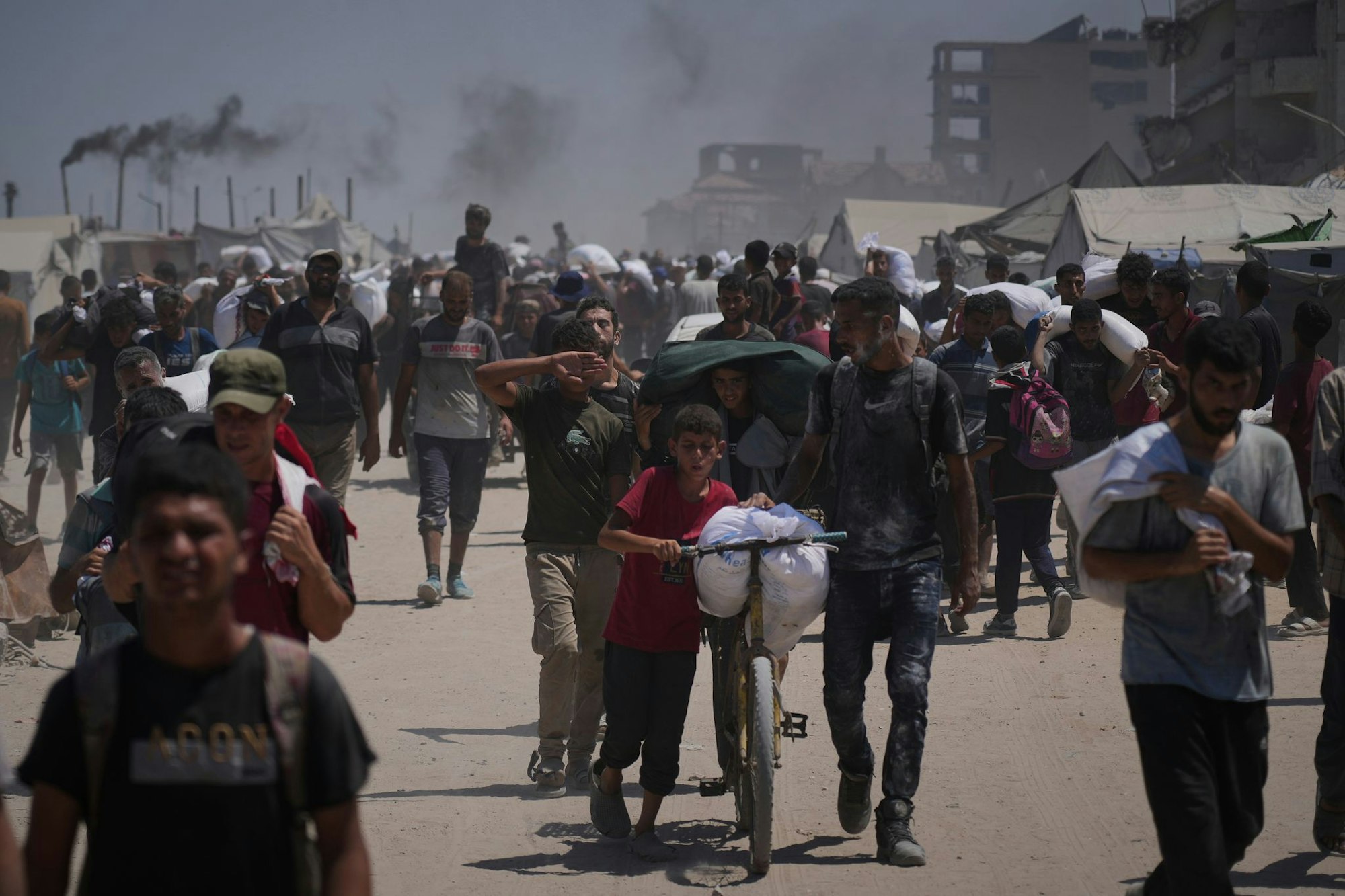 UN-Organisation begrüßen verstärkte Hilfslieferungen für Gaza.