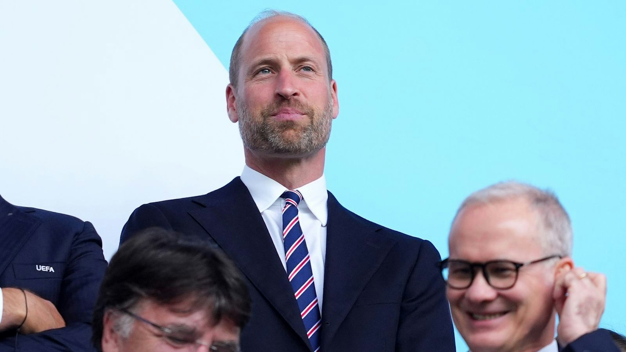 Prinz William besuchte mit seiner Tochter Charlotte das EM-Finale in Basel. (Bild: 2025 Getty Images/Daniela Porcelli)