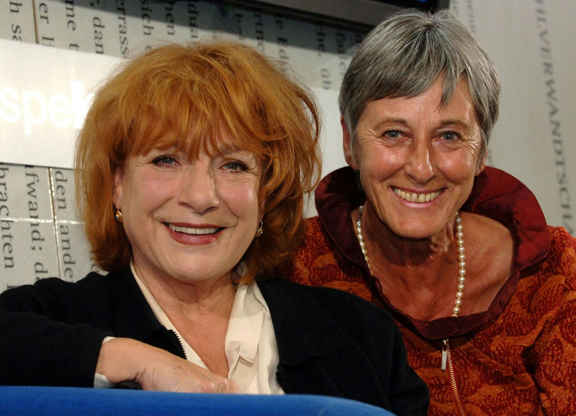 Gercke blieb mit Bella-Block-Darstellerin Hannelore Hoger (links) befreundet. (Archivbild)