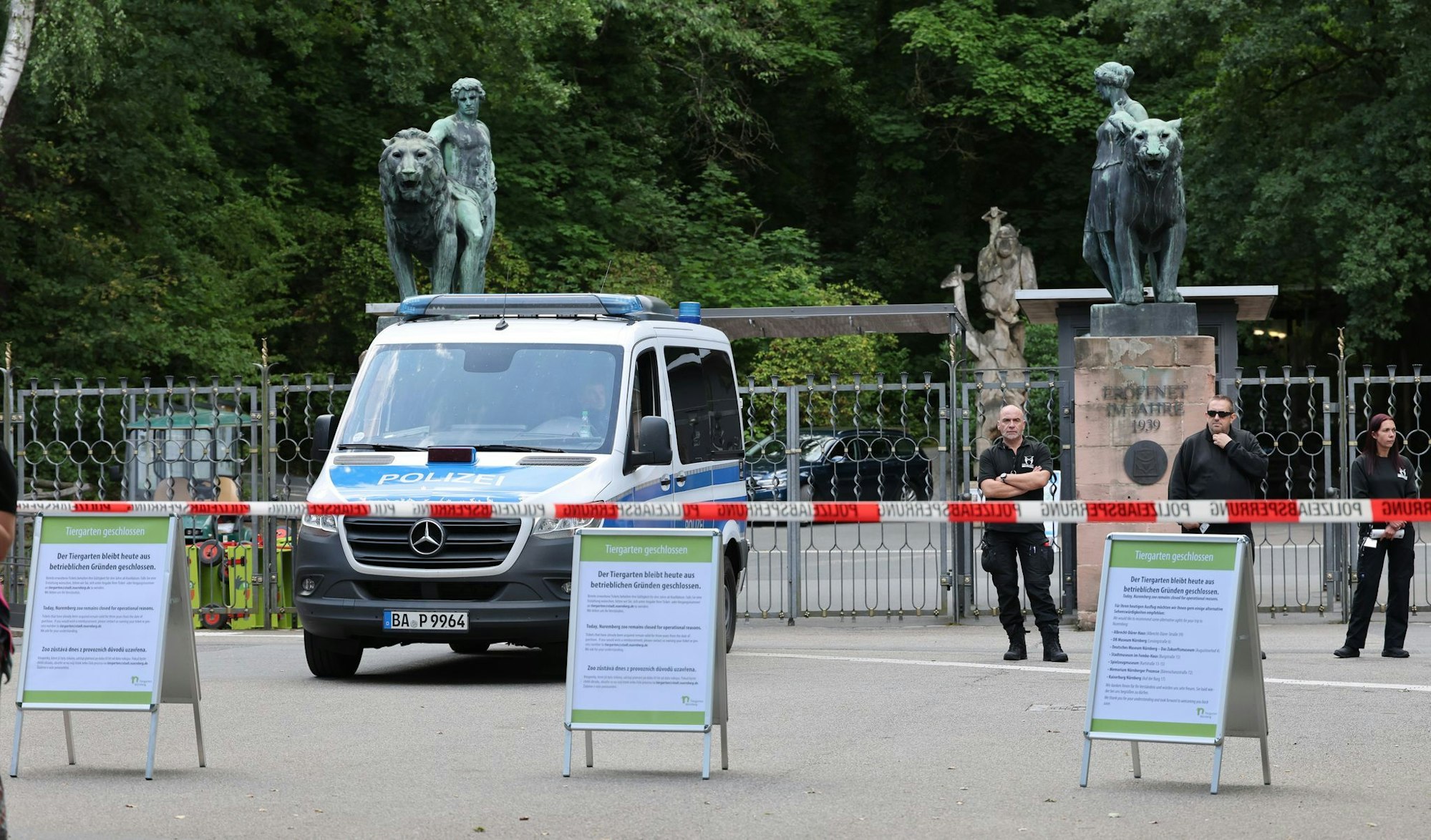 Der Tiergarten ist am Dienstag überraschend aus Betriebsgründen geschlossen geblieben.