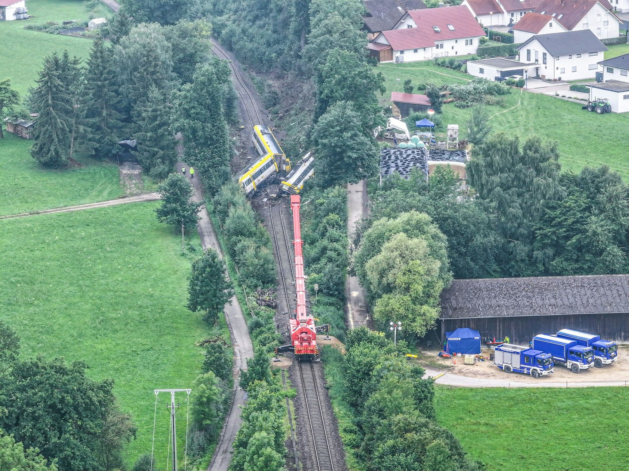 Die Bergung ist komplex.