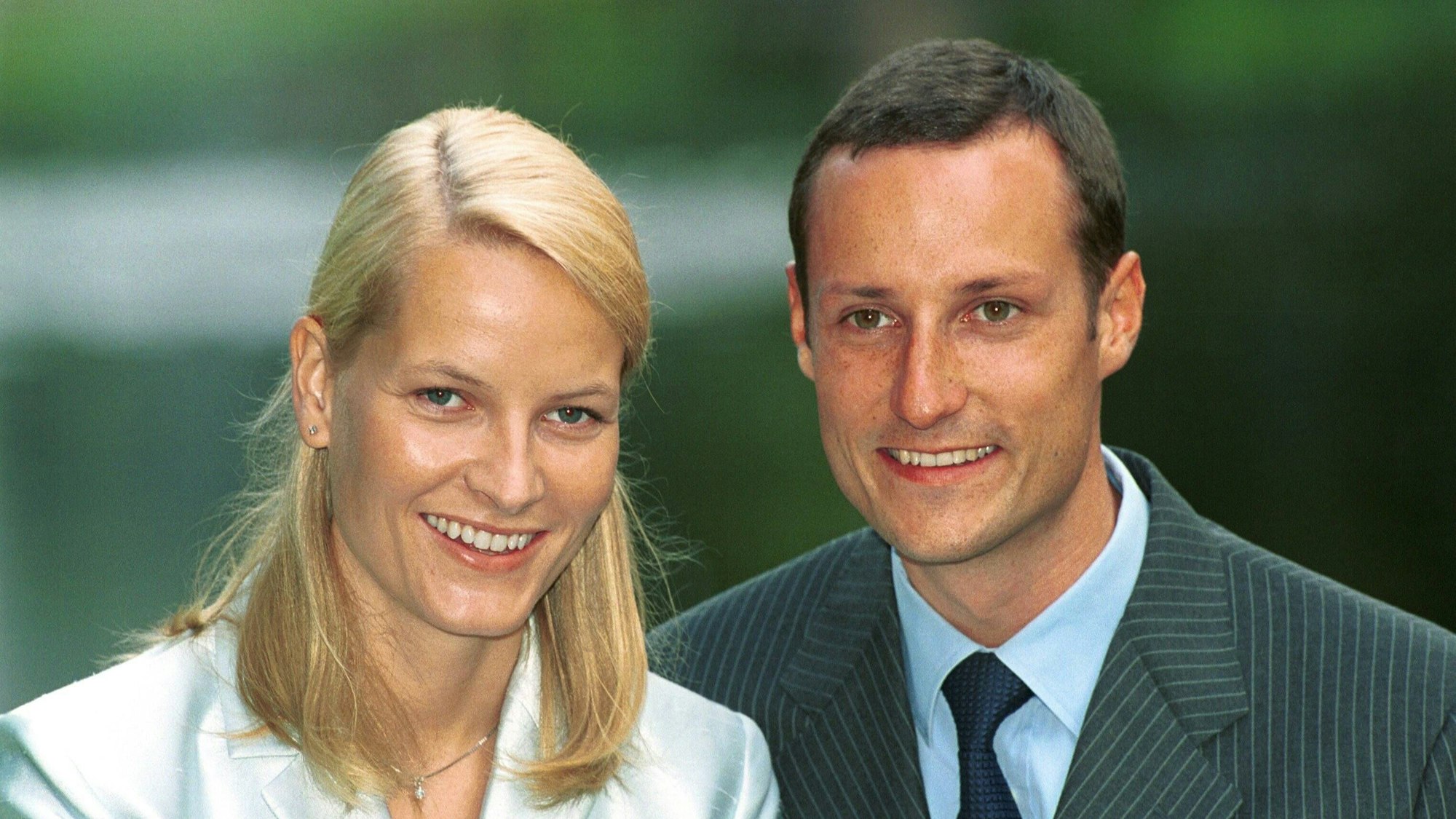 Kronprinz Haakon Magnus und Mette-Marit zeigen sich.