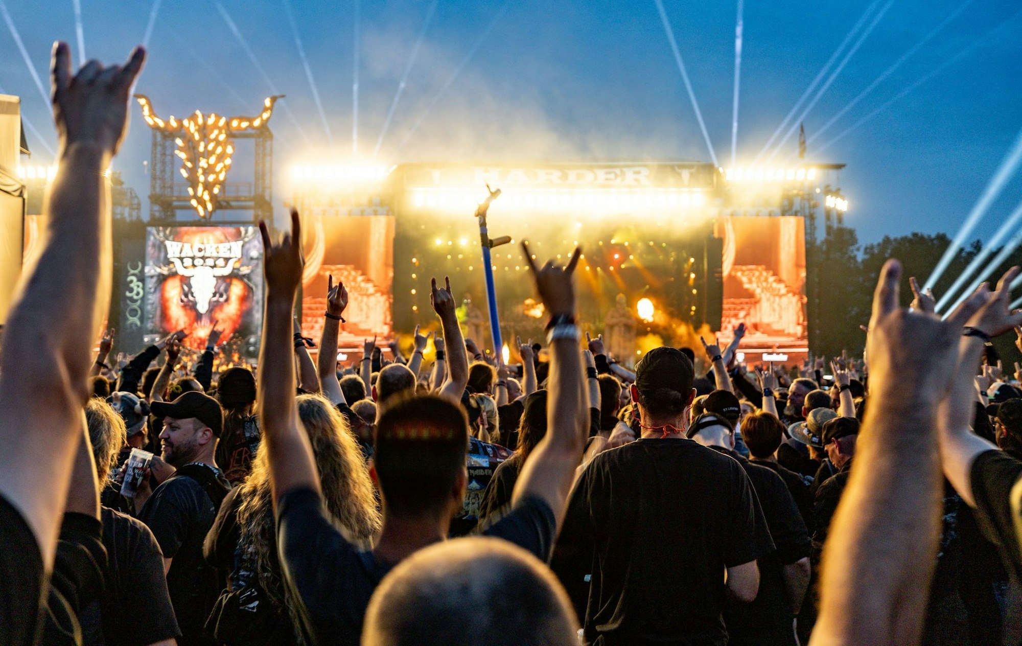 Rund 85.000 Tickets haben die Veranstalter an Metalfans verkauft. (Archivbild)