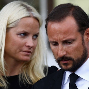 Mette-Marit neben Haakon