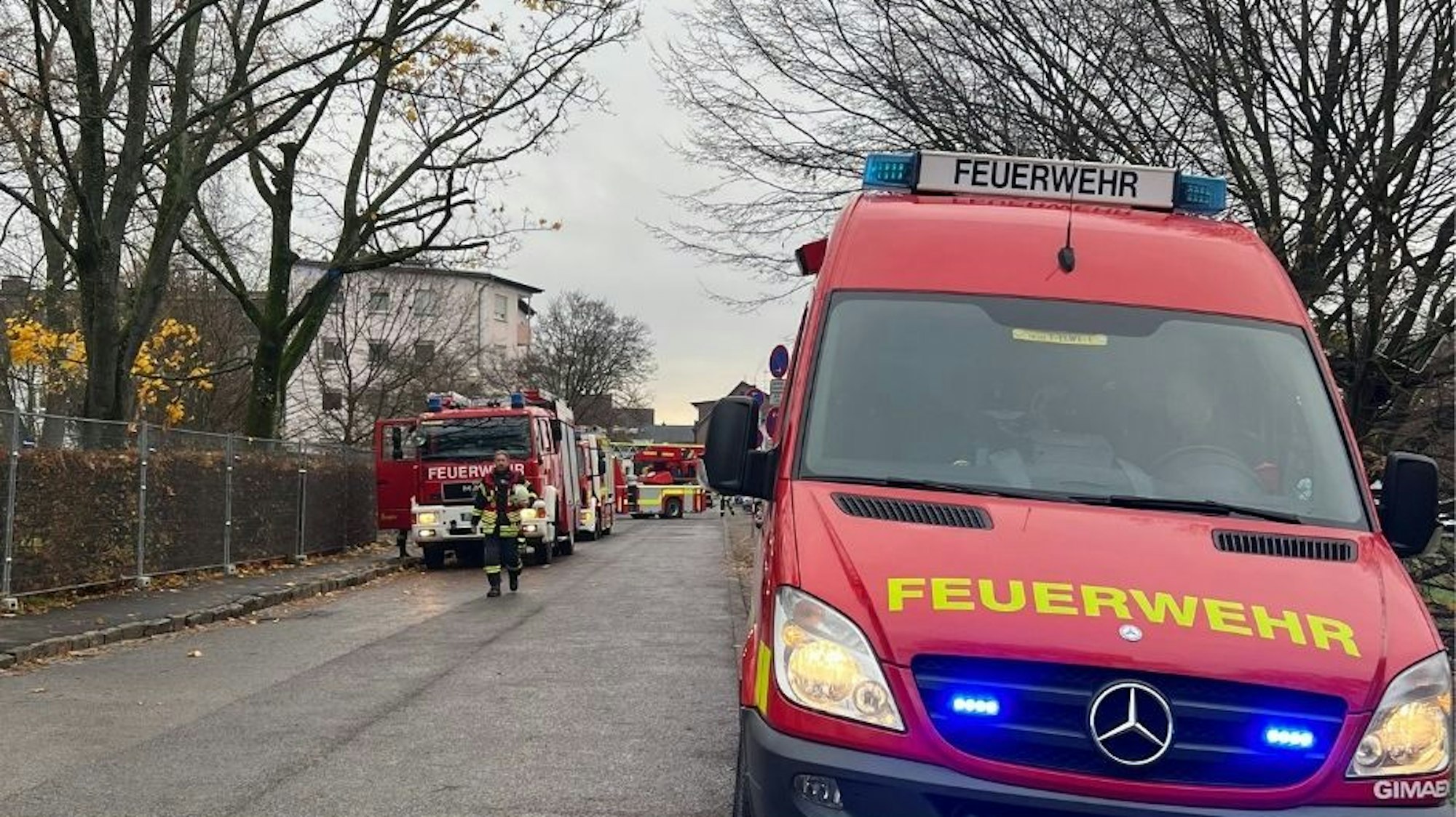 FW-LEV: Mehrere parallele Einsätze im Stadtgebiet