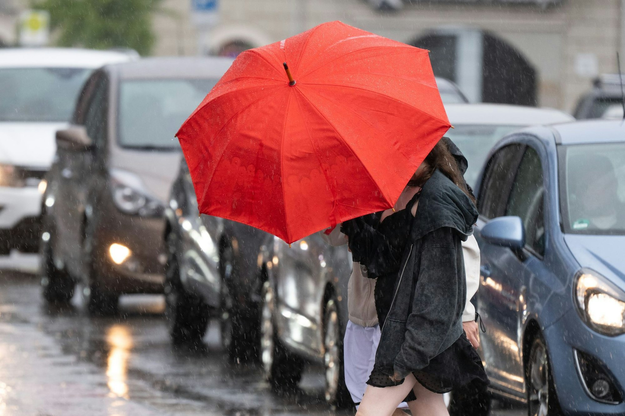 Auch in Sachsen gab es starke Regenfälle. (Archivfoto)