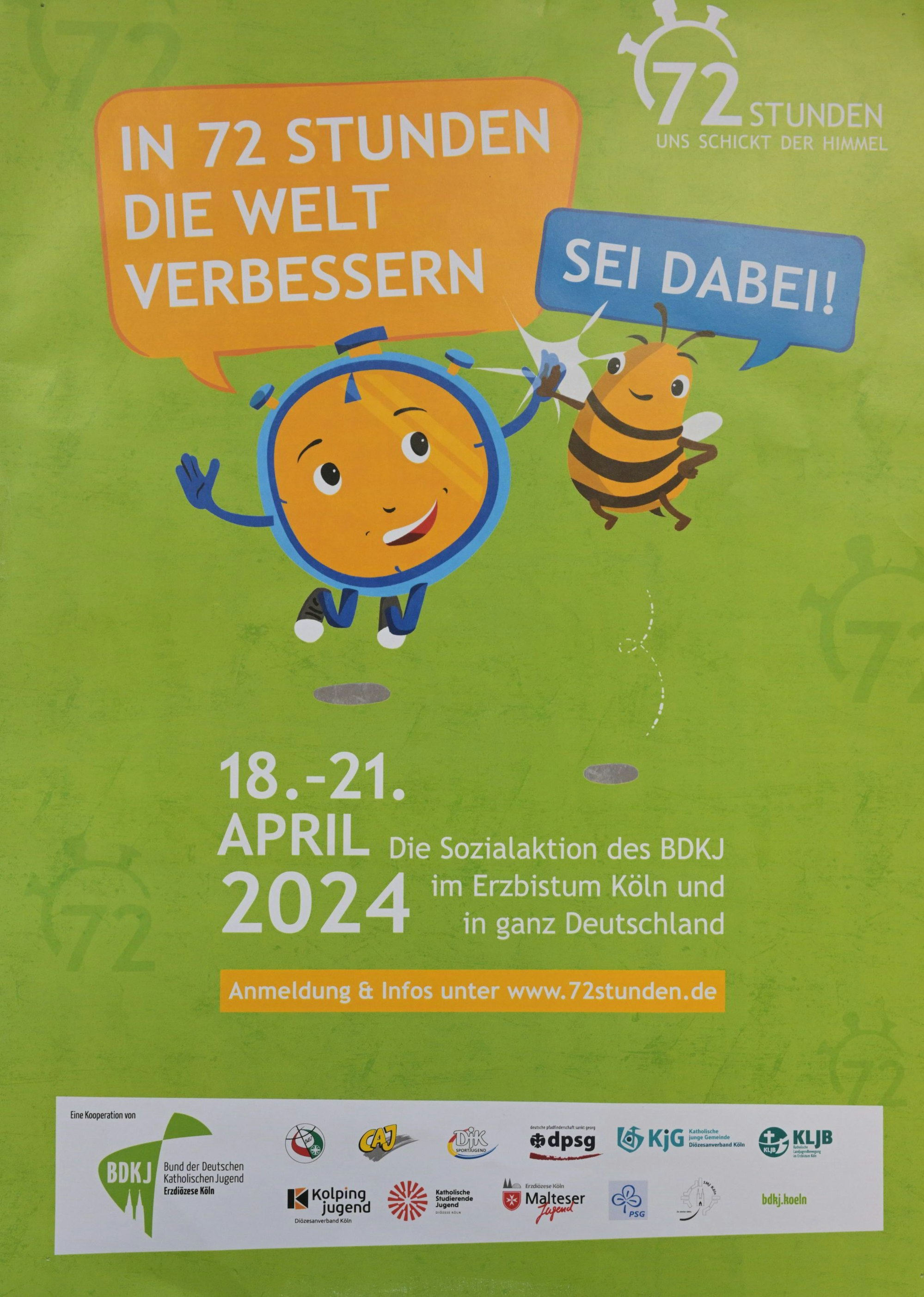 Die 72-Stunden-Aktion gehört zu den bekanntesten Projekten des BDKJ.
